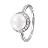 ANILLO CORONA DE PERLA