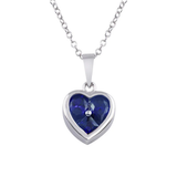 COLLAR PLATA CORAZON