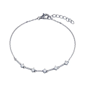 PULSERA LINEAL CON PIEDRAS