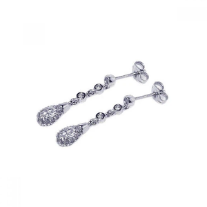 ARETES CON GOTA EN PUNTA