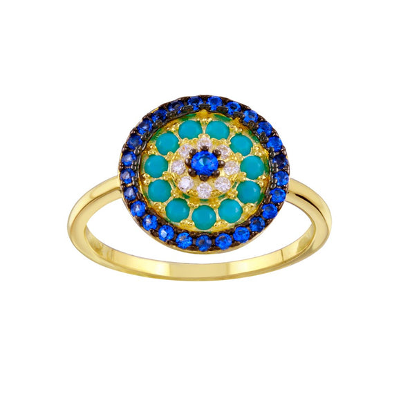 ANILLO OJO TURQUESA