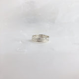 ANILLO SET CHURUMBELAS LISAS
