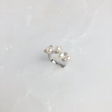 ANILLO DE PERLAS Y ZIRCONIA