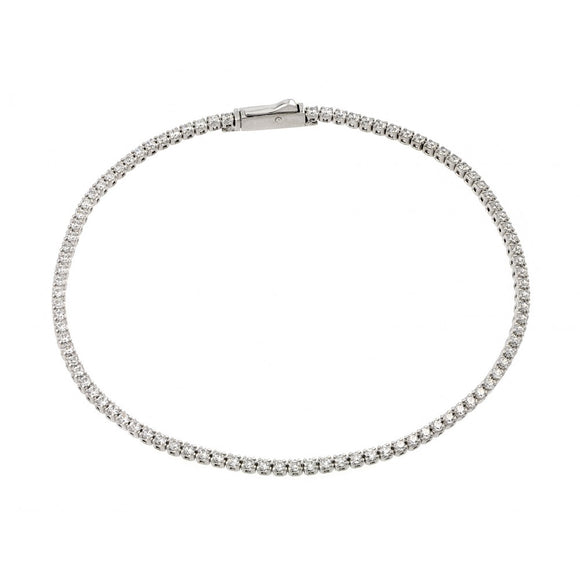 PULSERA PLATA TIPO TENNIS