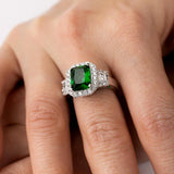 ANILLO PIEDRA VERDE