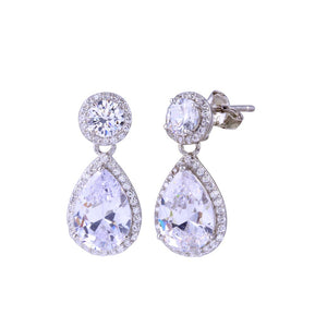 ARETES DOBLES EN GOTA