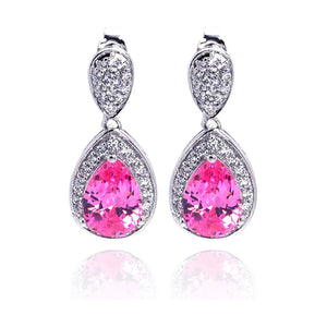 ARETES GOTA ROSA