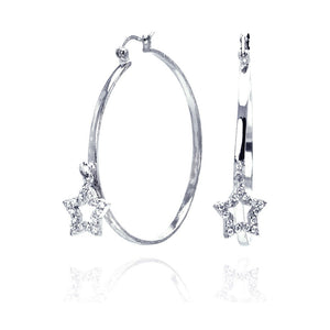 ARRACADAS CON CHARM ESTRELLA